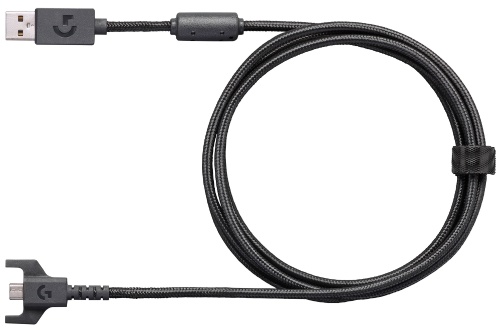 Logitech herní klávesnice G PRO RGB/ mechanická/ GX Blue/ USB/ US layout/ černá