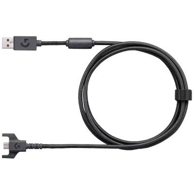 Logitech herní klávesnice G PRO RGB/ mechanická/ GX Blue/ USB/ US layout/ černá