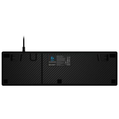 Logitech herní klávesnice G512 LIGHTSYNC RGB/ mechanická/ GX Brown/ USB/ US layout/ Carbon