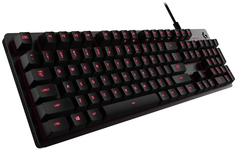 Logitech herní klávesnice G413/ mechanická/ Romer-G/ USB/ US layout/ Carbon