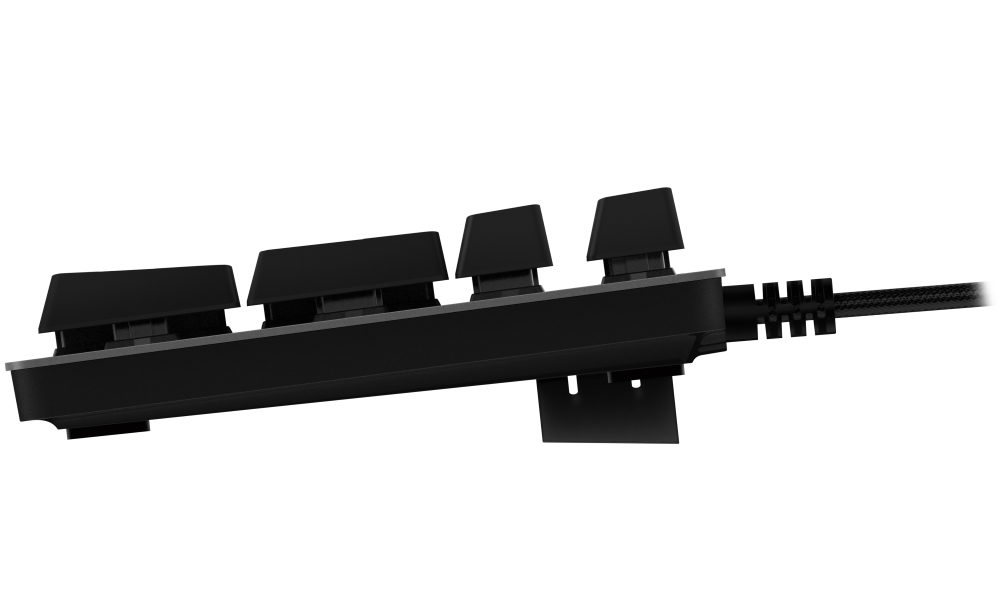 Logitech herní klávesnice G413/ mechanická/ Romer-G/ USB/ US layout/ Stříbrná