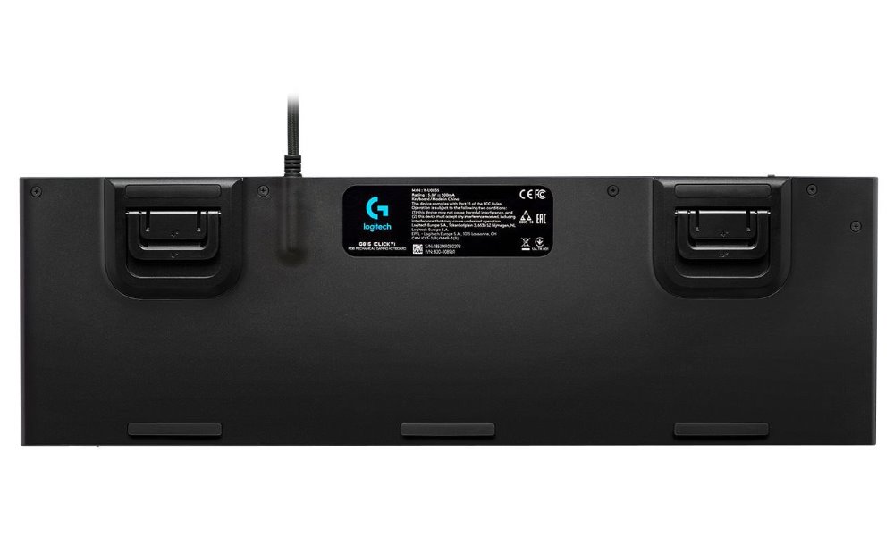 Logitech herní klávesnice G815 LIGHTSYNC RGB/ mechanická/ GL taktilní/ USB/ US layout/ Carbon