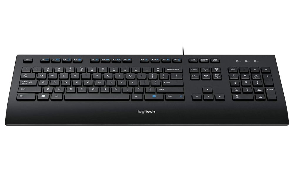 Logitech klávesnice Corded K280E/ USB/ US layout