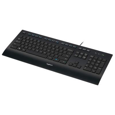 Logitech klávesnice Corded K280E/ USB/ US layout