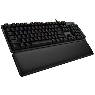Logitech herní klávesnice G513 LIGHTSYNC RGB/ mechanická/ GX Brown/ USB/ US layout/ Carbon