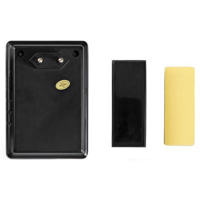 NEDIS sada bezdrátového domovního zvonku/ napájení ze sítě/ 36 melodií/ dosah 300 m/ 80 dB/ černá