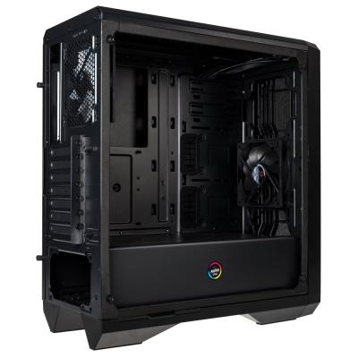 BitFenix skříň Enso Mesh / ATX / 2x120mm / 2xUSB 3.0 / ARGB / tvrzené sklo / černá