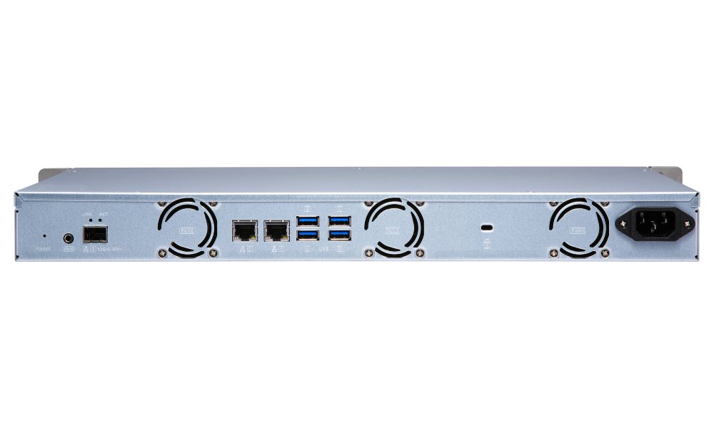 QNAP TS-431XeU-2G   1,7GHz / 2GB RAM/4xSATA/2xGbE/1x10GbE SFP+/4xUSB 3.0/malá hloubka)
