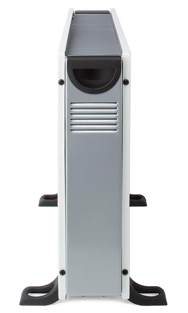 NEDIS konvekční ohřívač/ termostat/ 3 nastavení/ display/ časovač/ DO včetně baterie CR2032/ výkon 2000 W/ kov/ bílý