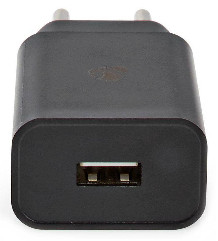 NEDIS síťová nabíječka/ USB-C/ 2.4 A/ 5.0 VDC/ rychlé nabíjení/ černá/ kabel 1m