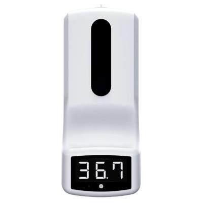 XtendLan XL-WMT-K9 dávkovač dezinfekce a teploměr lidského těla s varováním, montáž na stěnu