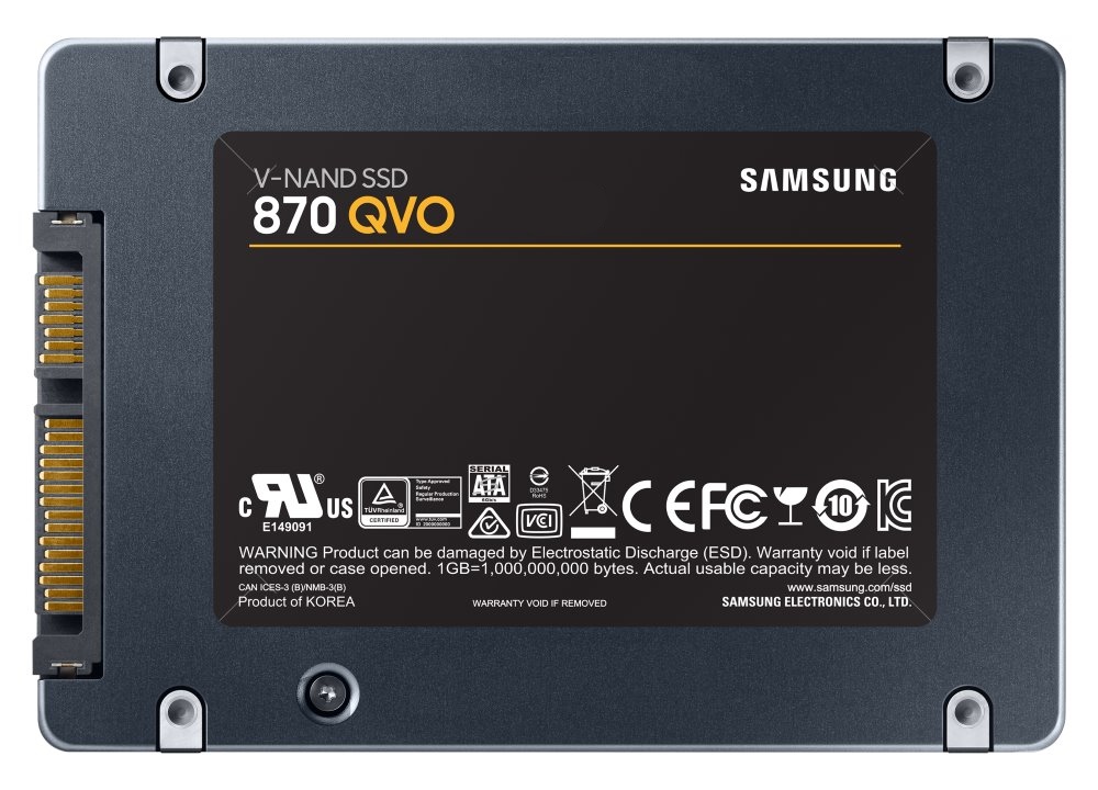 SAMSUNG 870 QVO 4TB SSD / 2,5 / SATA III / Interní