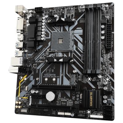 GIGABYTE B450M DS3H V2 / AMD B450 / AM4 / 4x DDR4 / DVI-D / HDMI / M.2 / mATX