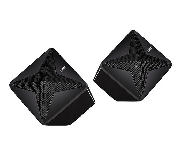 FENDA F&D repro F550X/ 2.1/ 56W/ černé/ BT4.0/ NFC/ FM rádio/ USB/SD přehrávání/ dálkové ovládání