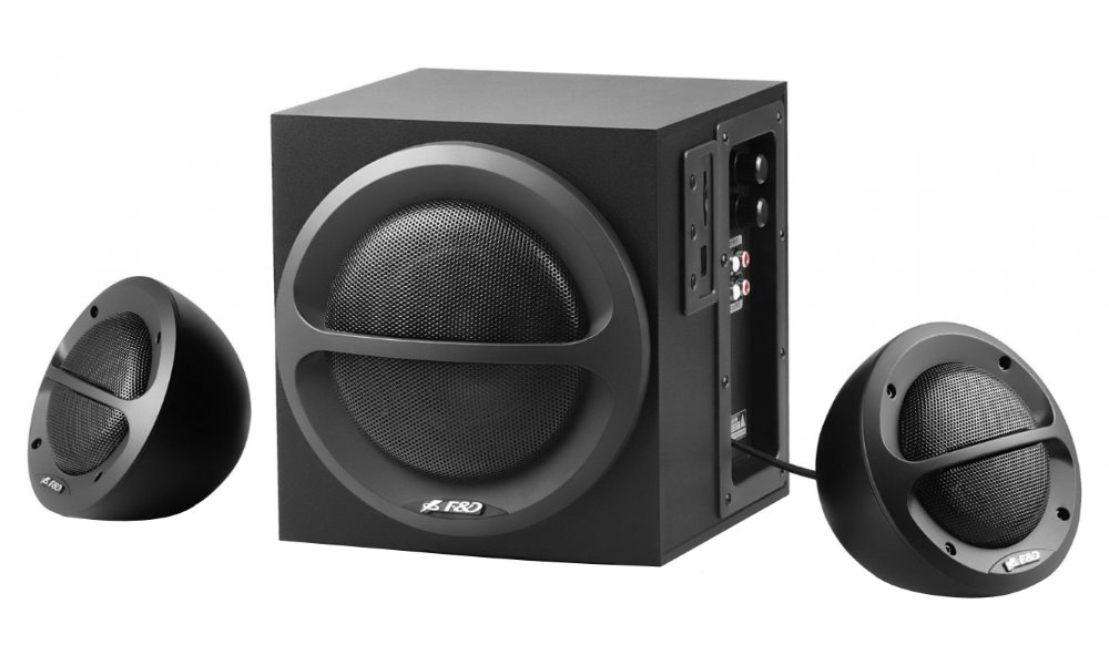 FENDA F&D repro A111X/ 2.1/ 35W/ černé/ BT4.0/ FM rádio/ USB přehrávání/ dálkové ovládání