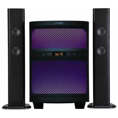 FENDA F&D repro T-200X/ 2.1/ 70W/ černé/ BT4.0/ FM rádio/ USB přehrávání/ dálkové ovládání