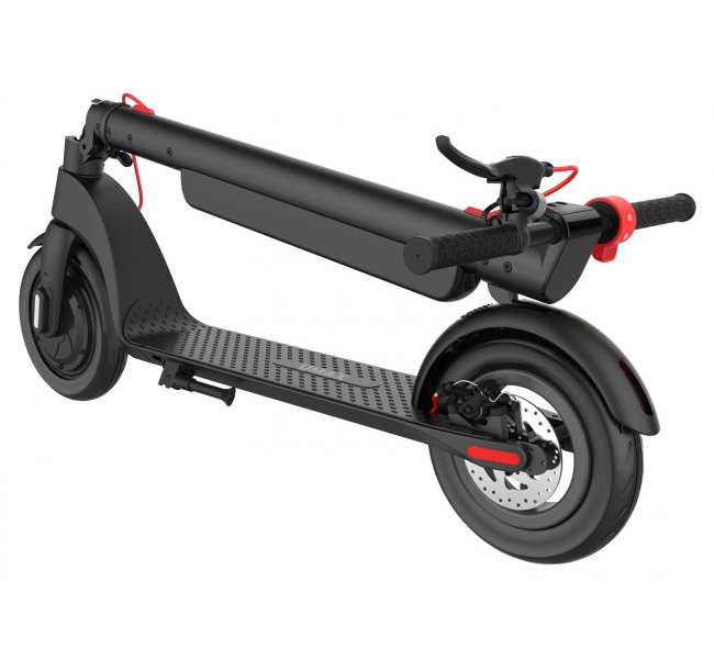 UMAX koloběžka City Racer 36/ výkon 350W/ hmot. 15kg/ dojezd 30km/ max. rychl. 25km/h/ tempomat/ baterie 10000mAh/ černá