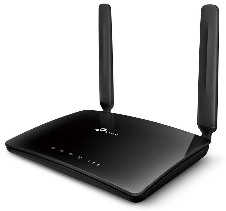 TP-Link TL-MR6400   4G LTE Router, 2.4GHz, 300Mbps, 2x vestavěná WiFi + 2x LTE anténa