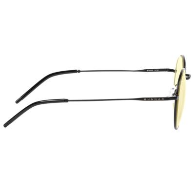 GUNNAR kancelářske/herní brýle ELLIPSE ONYX * jantárová skla * BLF 65 * GUNNAR focus