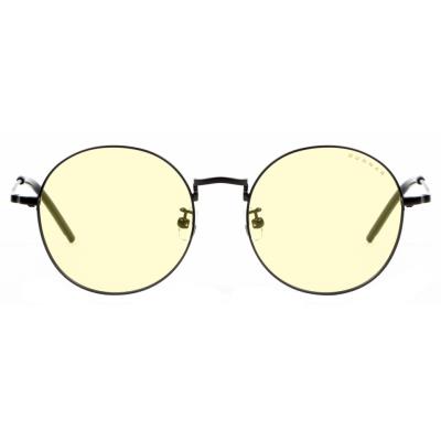 GUNNAR kancelářske/herní brýle ELLIPSE ONYX * jantárová skla * BLF 65 * GUNNAR focus