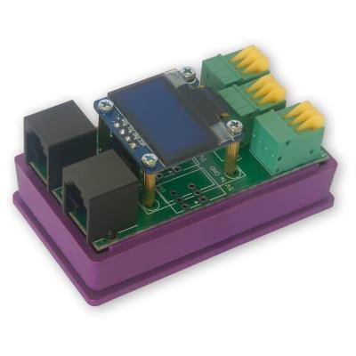TINYCONTROL rozšiřující modul s 1wire, I2C a OLED displej pro LAN ovladač v3