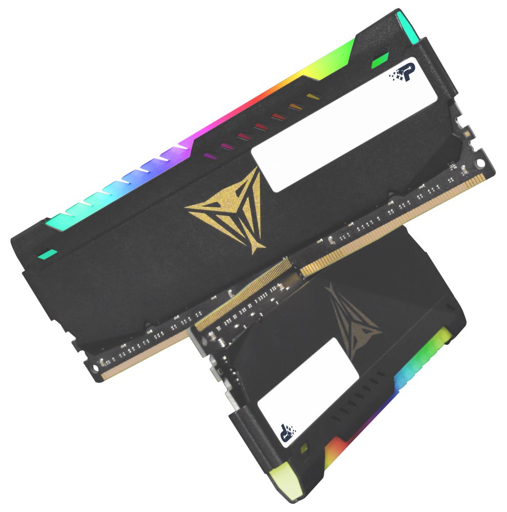 PATRIOT Viper Steel RGB 16GB DDR4 3200MHz / DIMM / CL18 / 1,35V / KIT 2x 8GB