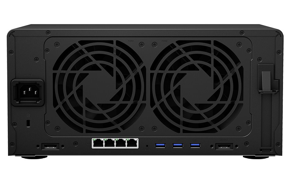 Synology DS1821+   8x SATA, 4GB RAM, 2x M.2, 4x USB3.0, 2x eSATA, 4x Gb LAN, 1x PCIe