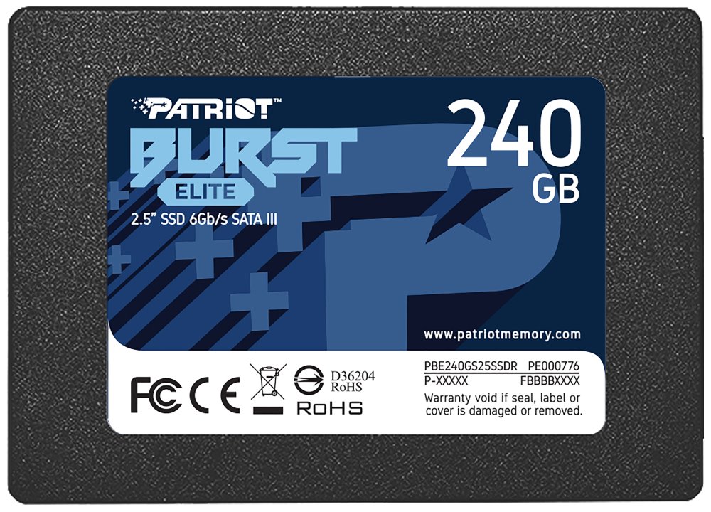 PATRIOT BURST ELITE 240GB SSD / Interní / 2,5" / SATA 6Gb/s /