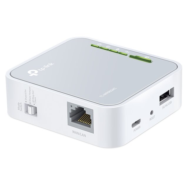 TP-Link TL-WR902AC   AC750 Mini Pocket Wi-Fi Router, 802.11ac/a/b/g/n, 3G/4G, 1x  10/100 WAN/LAN, 1x  USB2.0