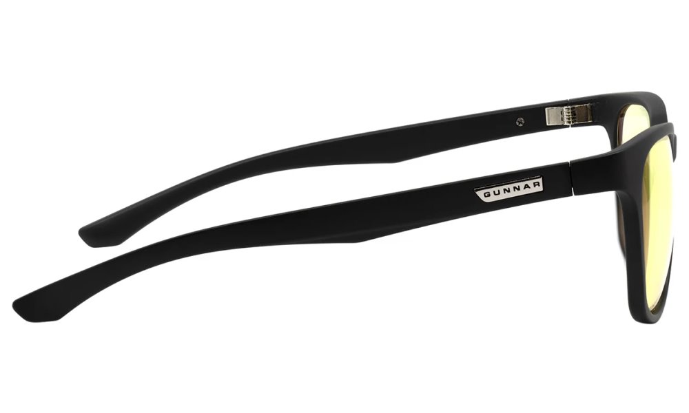 GUNNAR kancelářske/herní brýle BERKELEY ONYX * jantárová skla * BLF 65 * GUNNAR focus