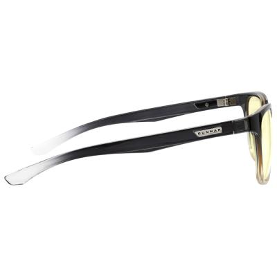 GUNNAR kancelářske/herní brýle BERKELEY ONYX/FADE * jantárová skla * BLF 65 * GUNNAR focus