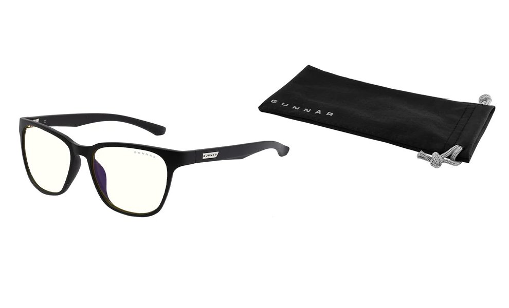 GUNNAR kancelářske/herní brýle BERKELEY ONYX * čírá skla * BLF 35 * GUNNAR focus