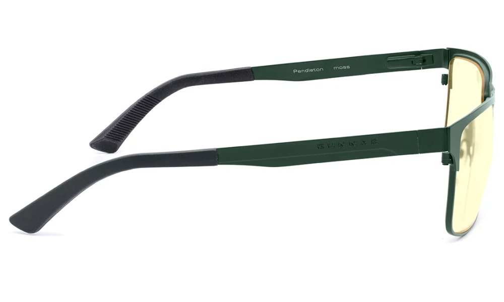 GUNNAR kancelářske/herní brýle PENDLETON MOSS * jantárová skla * BLF 65 * GUNNAR focus