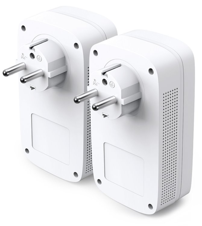 TP-Link TL-PA8010P Powerline ethernet/ Starter Kit s průchozí zásuvkou (1200 Mbps), 2ks
