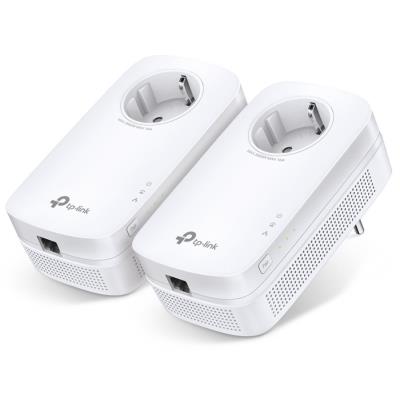 TP-Link TL-PA8010P Powerline ethernet/ Starter Kit s průchozí zásuvkou (1200 Mbps), 2ks