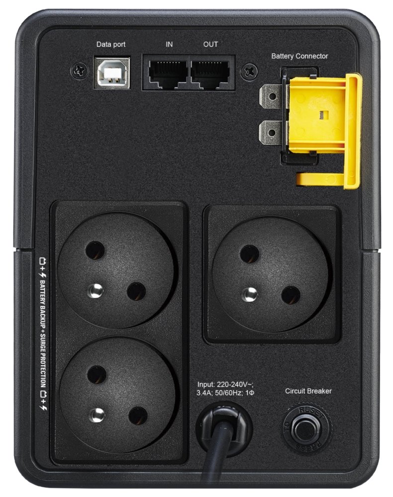 APC Back-UPS 750VA (410W)/ AVR/ 230V/ 3x česká zásuvka