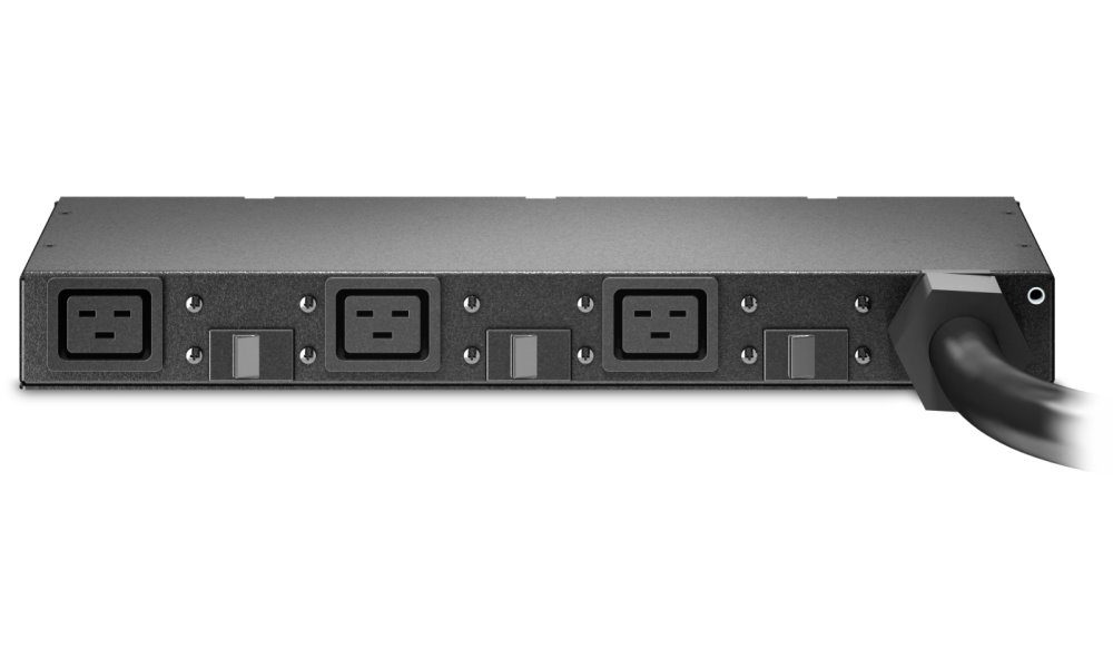 APC Stojanová jednotka AP6038A (RACK) PDU, základní, 0U/1U, 220-240V, 63A, (3) C19