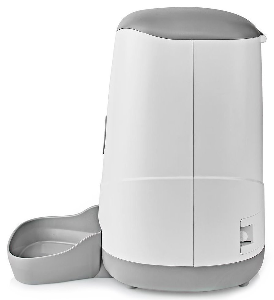 NEDIS Wi-Fi chytrý automat na krmivo pro domácí mazlíčky/ Android/ iOS/ Nedis® SmartLife/ bílo-šedý