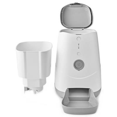 NEDIS Wi-Fi chytrý automat na krmivo pro domácí mazlíčky/ Android/ iOS/ Nedis® SmartLife/ bílo-šedý