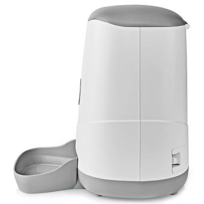 NEDIS Wi-Fi chytrý automat na krmivo pro domácí mazlíčky/ Android/ iOS/ Nedis® SmartLife/ bílo-šedý