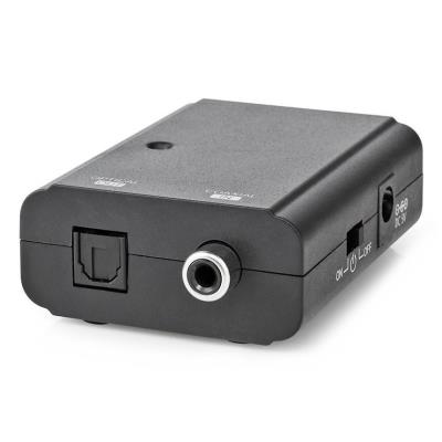 NEDIS digitální audio převodník/ 1cestný/ zásuvka RCA (SPDIF)/ zásuvka Toslink/ černý