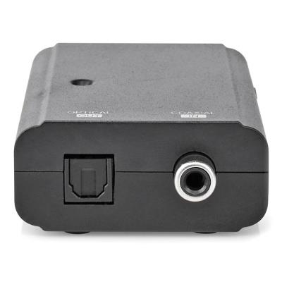 NEDIS digitální audio převodník/ 1cestný/ zásuvka RCA (SPDIF)/ zásuvka Toslink/ černý