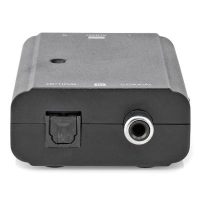 NEDIS převodník digitálního zvuku na stereofonní/ 1cestný/ zásuvka RCA + zásuvka Toslink/ 2x zásuvka RCA (Stereo)