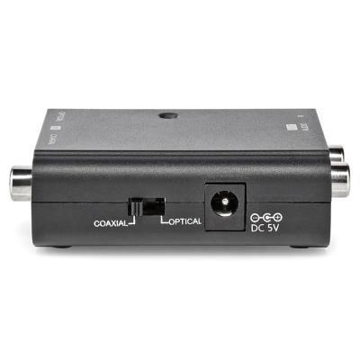 NEDIS převodník digitálního zvuku na stereofonní/ 1cestný/ zásuvka RCA + zásuvka Toslink/ 2x zásuvka RCA (Stereo)