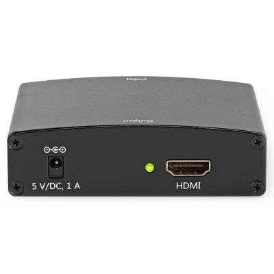 NEDIS převodník VGA na HDMI/ 2x RCA/ černý