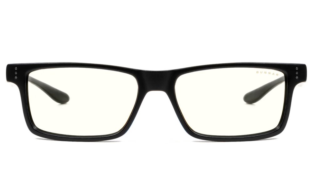 GUNNAR kancelářske/herní dioptrické brýle VERTEX READER ONYX * čírá skla * BLF 35 * dioptrie +1