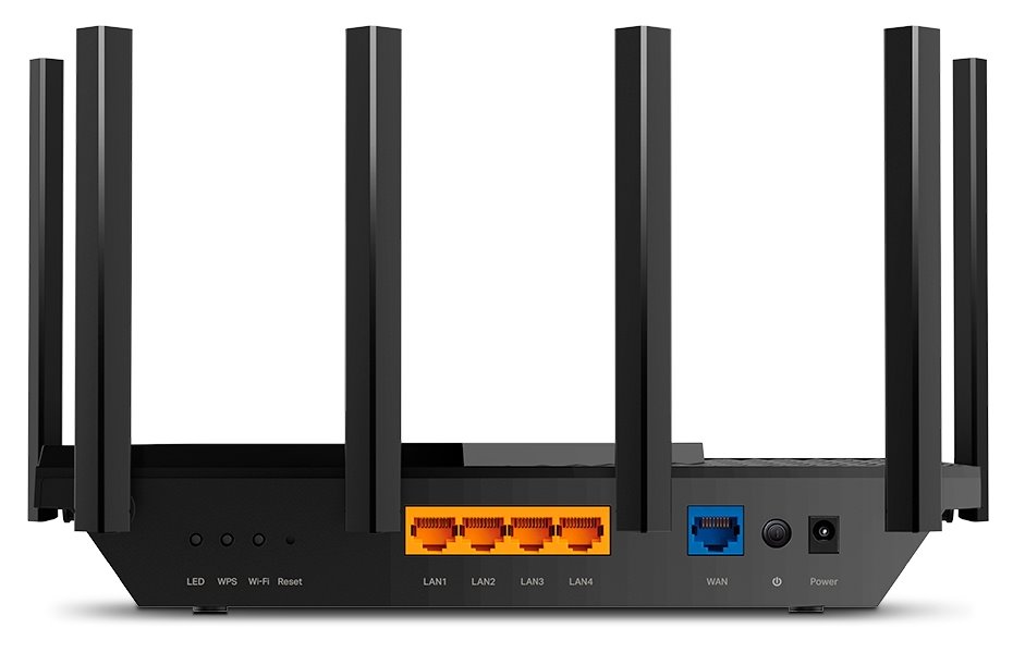 TP-Link Archer AX73 AX5400 router / 4x GLAN / 1x GWAN / 802.11a/b/g/n/ac/ax / napájení 12V