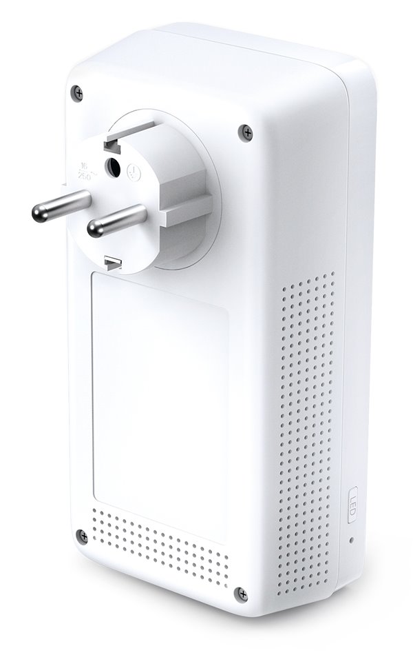 TP-Link TL-WPA8631P / Gigabit Powerline ac Wi-Fi Extender / 1200Mbps / 802.11ac/a/b/g/n / 3x Gigabit Ethernet port