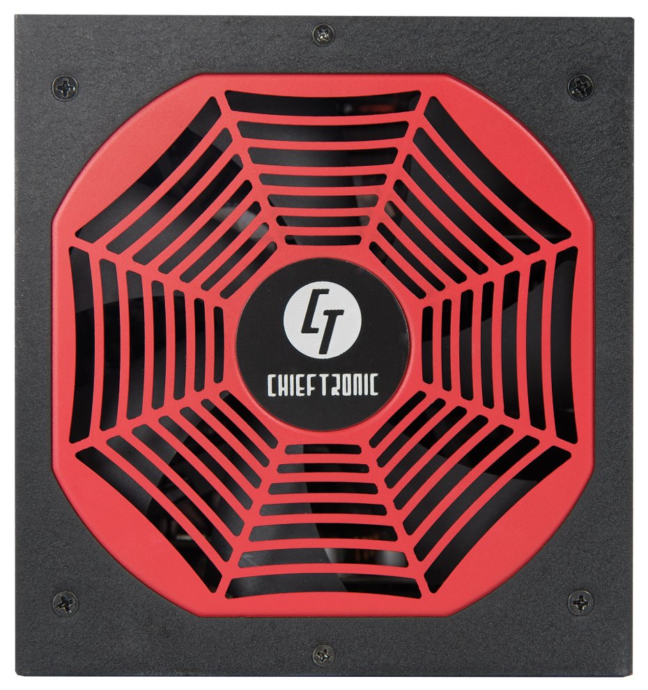 CHIEFTEC zdroj GPU-750FC / Chieftronic Series / 750W / 140mm fan / akt. PFC / modulární kabeláž / 80PLUS Gold