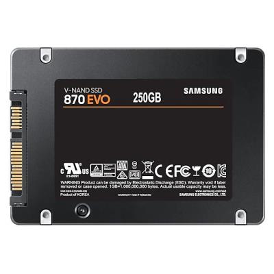 SAMSUNG 870 EVO 250GB SSD / 2,5" / SATA III / Interní